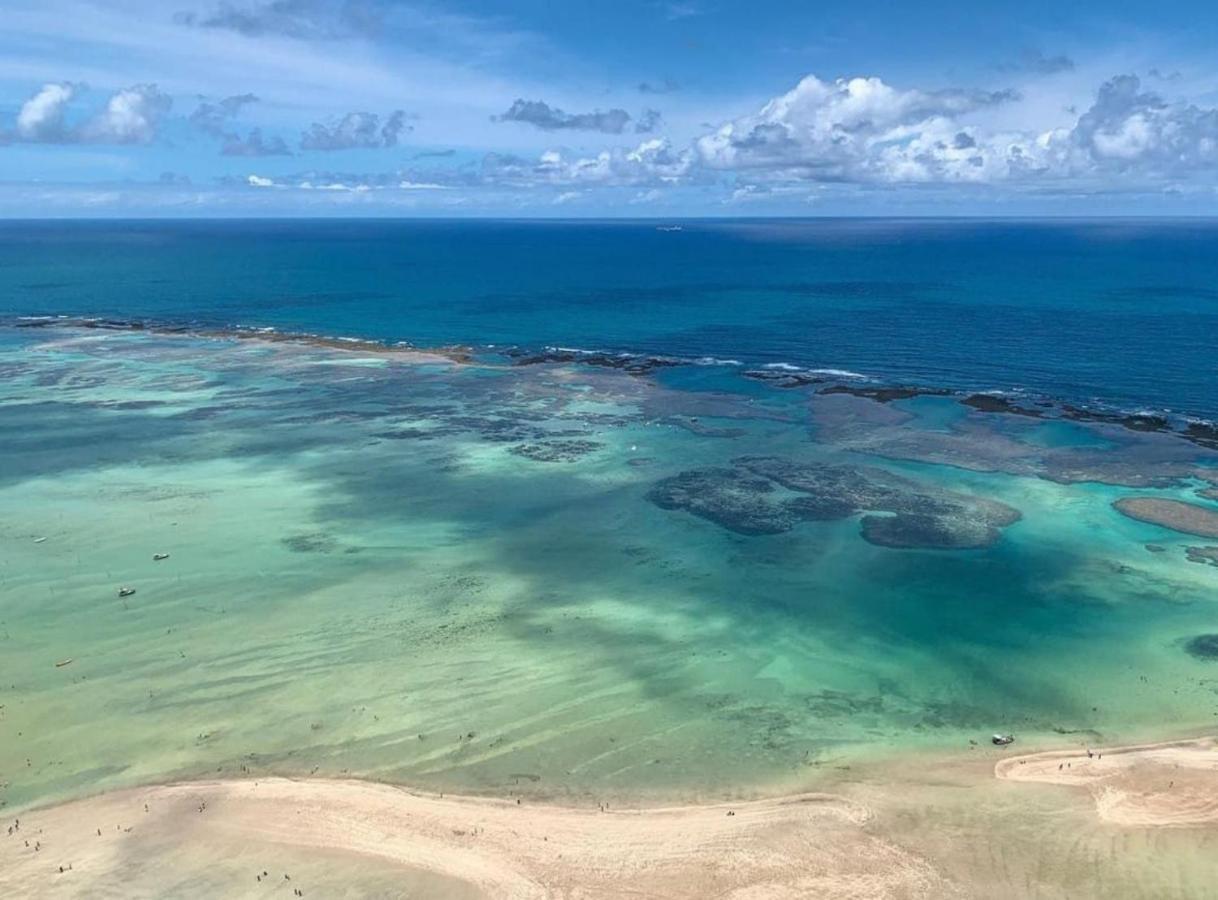 São José da Coroa Grande Flat De 2 Quartos, Com Piscina, Proximo A Maragogi المظهر الخارجي الصورة